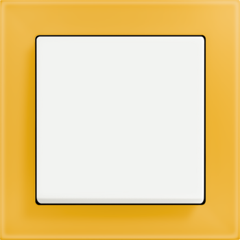 axcent biały matpowy/żółte szkło: przełącznik/przełącznik/kontroler