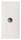 N2155.4 BL^Gniazdo Mini-Jack-1M, biały
