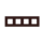 N2274 WG^RAMKA 4-KROTNA -ZENIT-DREWNO WENGE, drewno wenge