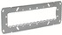 N2777.9^METALOWA RAMKA MONTAŻOWA 7-MODUŁOWA -ZENIT-